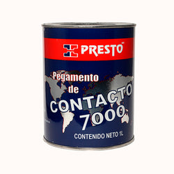 Pegamento De Contacto 7000 Lata Con 1 Lts 0101 PRESTO