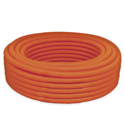 Poliducto Corrugado 3/4" Rollo De 50 Mts Naranja 2091 POLIFAMA