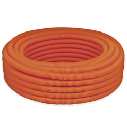 Poliducto Corrugado 1/2" Rollo De 20 Mts Naranja 2094 POLIFAMA