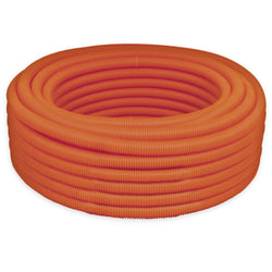 Poliducto Corrugado 3/4" Rollo De 30 Mts Naranja 2099 POLIFAMA