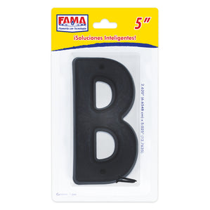 Letra "B" En Blister 5" Plástico FAMA 2221