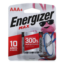 Pila Alcalina AA Blister C/4 Pzas ENERGIZER E91BP-4