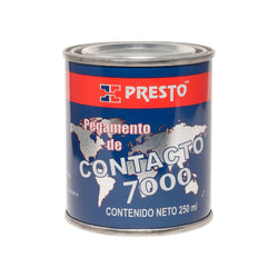 Pegamento De Contacto 7000 Lata Con 250 ML 0104 PRESTO