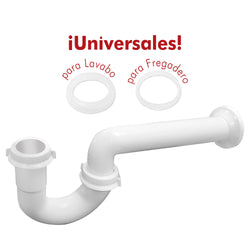 Cespol-P Universal Para Lavabo y Fregadero 2663 FAMA