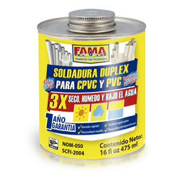 Pegamento CPVC Y PVC 3 Oz 90 ml 2822 FAMA