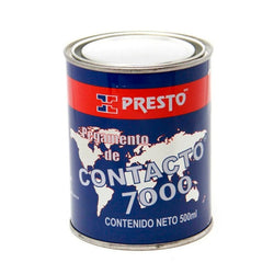 Pegamento De Contacto 7000 Lata Con 500 ML 0102 PRESTO