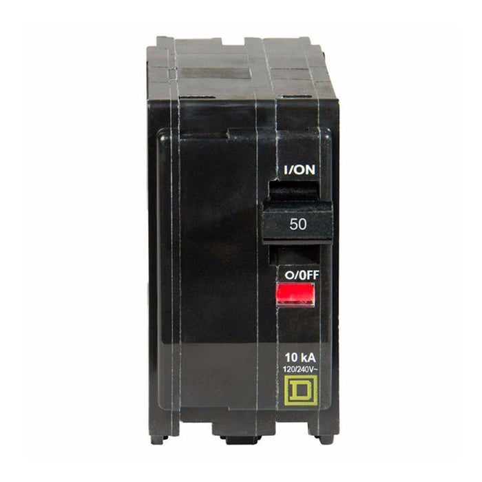 New Square D QO250 2 Pole 50 Amp 120/240V Type QO Plug In Yellow New Square D QO250 2 Pole 50 Amp 120/240V Type QO Plug In Yellow