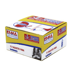 Taquete Avierto 1/4" Caja Con 100 Taquetes 9491 FAMA