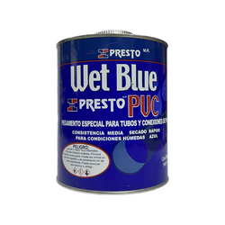 Pegamento Para PVC 946 ml WET BLUE PRESTO 9601