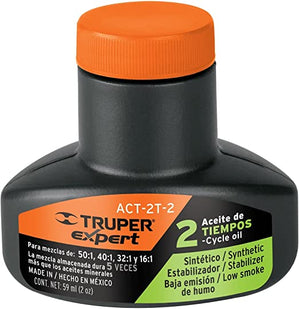 Aceite para motor de dos tiempos 2 oz ACT-2T-2 Truper 14991