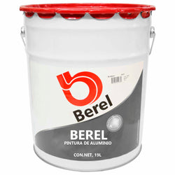 Pintura Aluminio Alta Temperatura 19 L 9150 BEREL