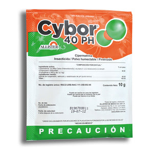 Insecticida Cybor para fumigar 40Ph sobre 10 Grs. C-REAL-B