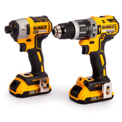 Taladro Percutor BRUSHLESS +Llave de Impacto DEWALT DCK299P2