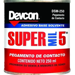 Pegamento Super Mil 5 250 ml DEVCON DSM-250