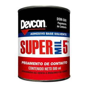 Pegamento Super Mil 5 500 ml DEVCON DSM-500
