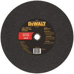 Disco de Corte Abrasivo 14" Grano 30 para Corte Metal DEWALT DW0014