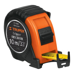 Flexómetro 10 Mts Gripper Resistente A Impactos TRUPER FH-10M 14582