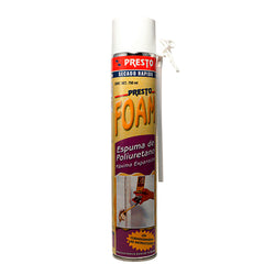 Poliuretano en Aerosol Bote 750ML. PRESTO FOAM 1075