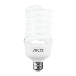 Foco Ahorrador Espiral 45W Luz Blanca AKSI 110687