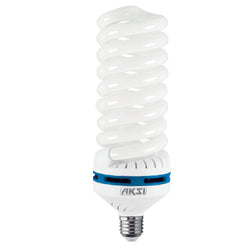 Foco Ahorrador Espiral 85W Luz Blanca AKSI 110693