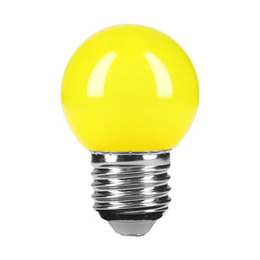 Lámpara led G45 amarillo Volteck LED-1AM 46028