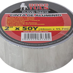 Cinta Alumino 2" X 45.72 Mts para Dados Dogotuls TI6010