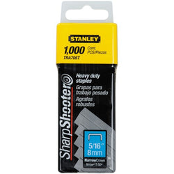 Grapa STANLEY 5/16" Caja Con 1,000 Piezas TRA705T