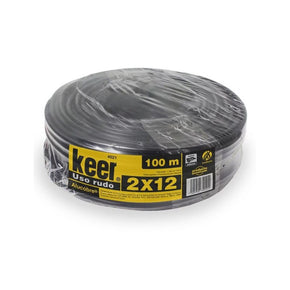 Cable Uso Rudo 2 X 12 Eco. Alucobre (100 Metros) KEER