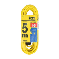 Extensión Eléctrica Uso Rudo 5 Mts KEER 2437