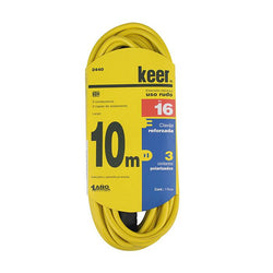 Extensión Eléctrica Uso Rudo10 Mts KEER 2440