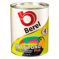 vinílica-Acrilica Multitono Base Neutra 1L 1805 BEREL